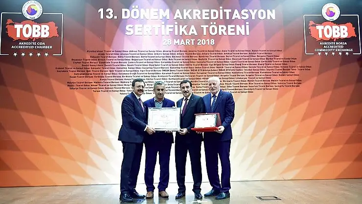 Malatya Ticaret Borsası `5 yıldızlı´ oldu