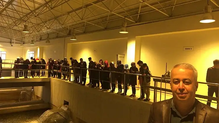 'Öğrenciler arıtma tesisini gezdi'