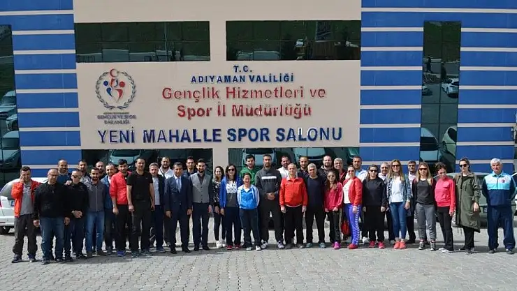 'Antrenörlere uyuşturucu kapsamında bilgilendirmeler yapıldı'
