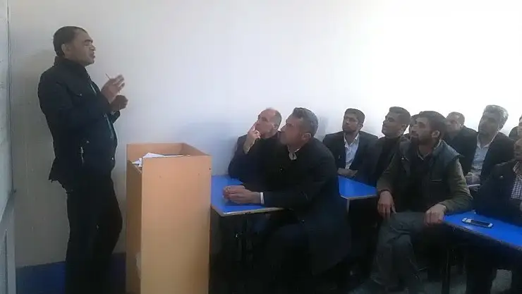 'Çelikhan´da avcılara kurs verildi'