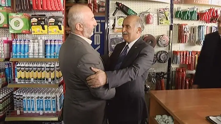 'MTSO Başkanı Erkoç´tan esnaf ziyaretleri'