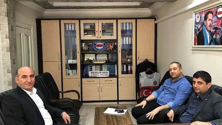 'Başkan Aslan Eğitim Bir-Sen yönetimiyle bir araya geldi'