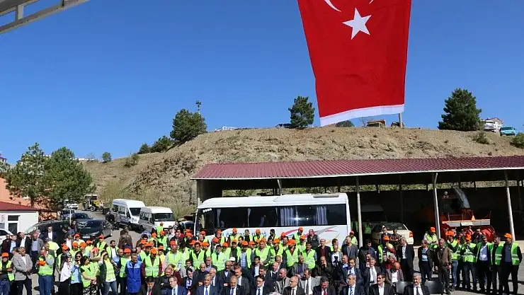 'Elazığ´da kadroya geçen 179 işçi, iş başı yaptı'
