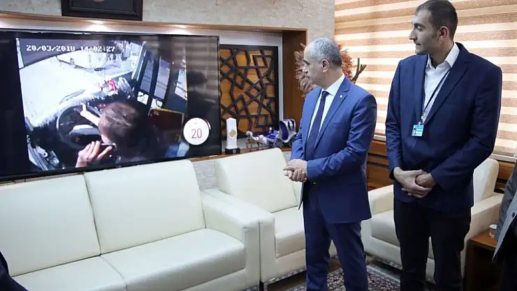 'Başkan Aydın, örnek davranışı ödüllendirdi'