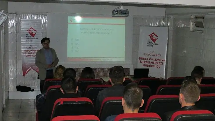 'Elazığ´da `Kadına Yönelik Şiddet İle Mücadele´ eğitimi'