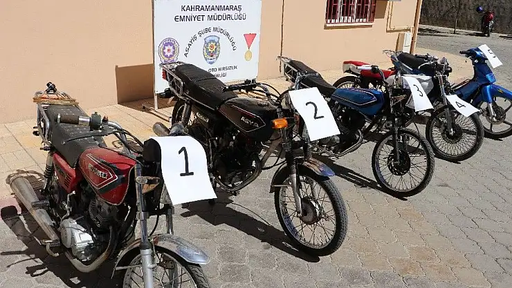 'Çaldıkları motosikletleri tanınmaz hale getirdiler'