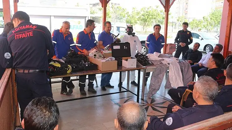 'İtfaiye erlerine KBRN eğitimi verildi'