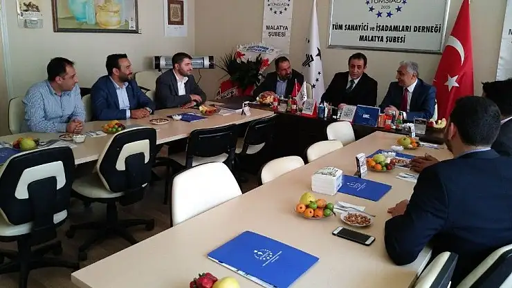 'İl Emniyet Müdürü Urhal´dan TÜMSİAD´a ziyaret'