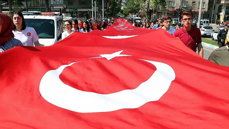 'Kahramanmaraş´ta 57´nci Alay şehitlerine vefa yürüyüşü'