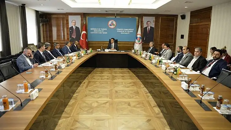 'MTB yönetiminden Bakan Tüfenkci´ye ziyaret'