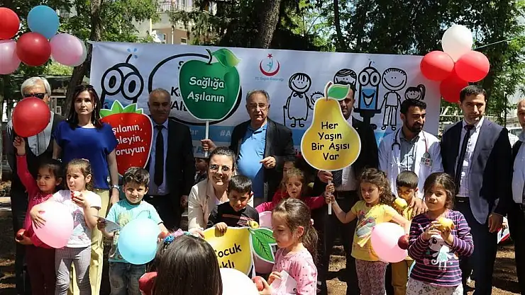 'Adıyaman´da Dünya Aşı Haftası kutlandı'