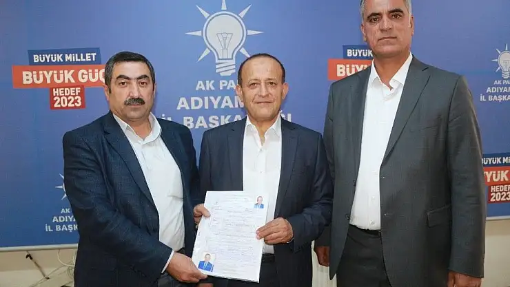 'Osman Özet AK Parti´ye aday adaylığı başvurusu yaptı'