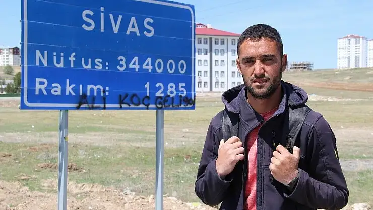 'Cumhurbaşkanını görmek için Ankara´ya yürüyor'