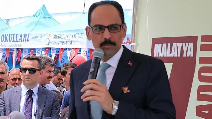 'Cumhurbaşkanlığı Sözcüsü Kalın: ''Kudüs bir adalet meselesidir, vicdan meselesidir'''