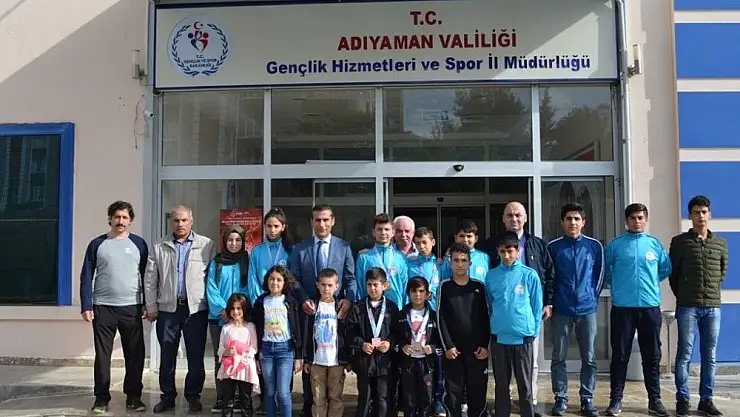'Adıyamanlı sporcular yarışmadan dereceyle döndü'