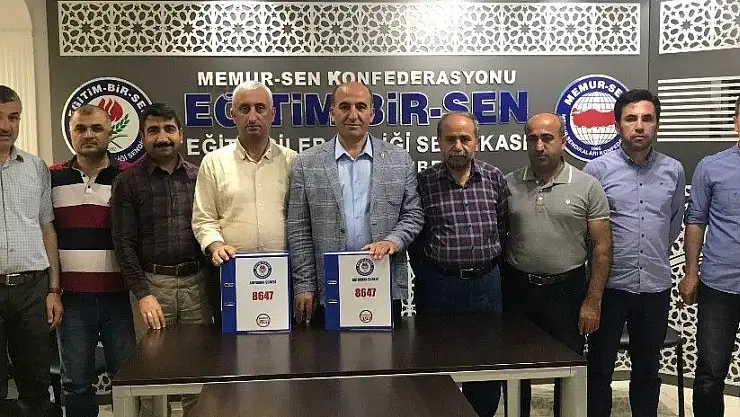 'Eğitim Bir- Sen Adıyaman Şubesi 8 bin 647 imza gönderiyor'