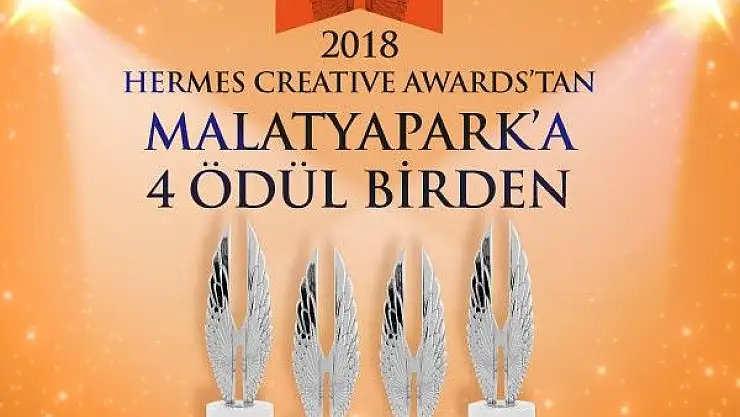 'Malatya Park´a 4 uluslararası ödül'