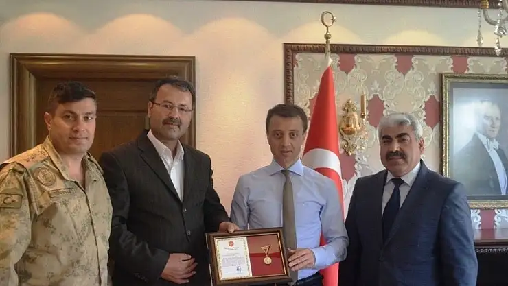 'TSK´dan Gürün´e gümüş madalya ve berat'