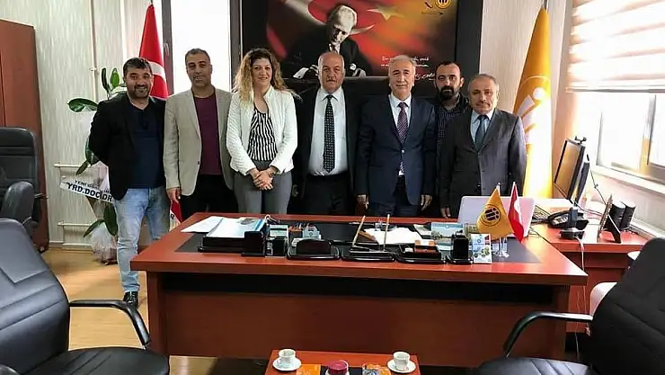 'TSYD´den Fair Play ödülü sahibi Hülya Bingöl´e ziyaret'
