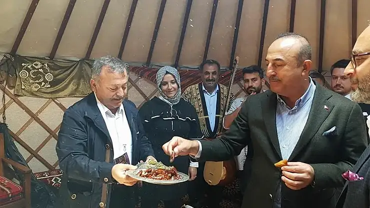 'Etnospor Kültür Festivali´nde Kahramanmaraş çadırına yoğun ilgi'