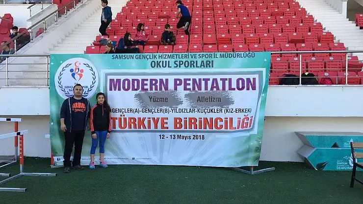 'TED öğrencisi Modern Pentatlon´da 8. oldu'