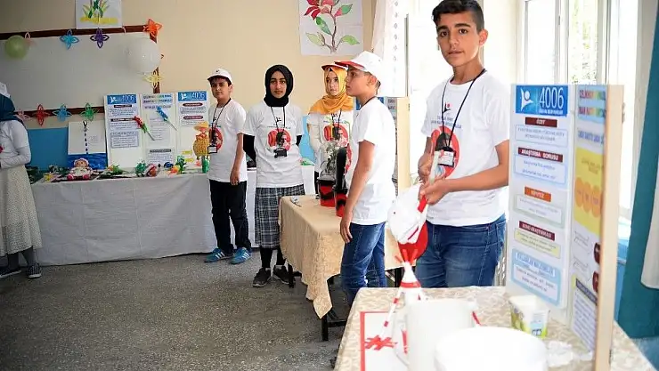 'Çelikhan Yunus Emre İmam Hatip Ortaokulunda bilim fuarı düzenlendi'