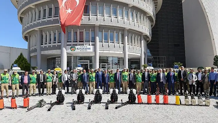 '2018 yılı ilaçlama sezonu törenle başladı'