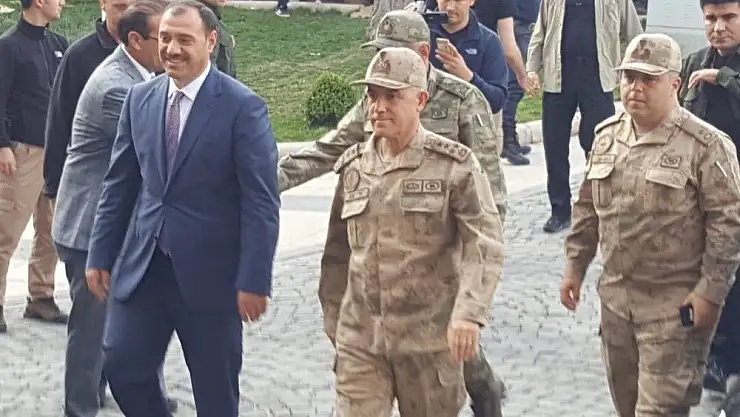 'Jandarma Genel Komutanı Çetin Elazığ´da'