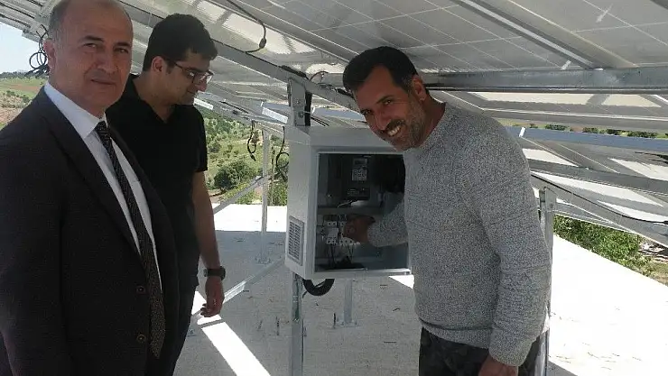 '`Toprağımı Güneşle Suluyorum Projesi´ hayata geçirildi'