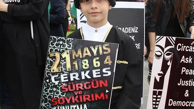 'Sivas´ta ´Çerkes Sürgünü´ protesto edildi'