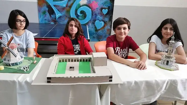 'Öğrencilerin yaptığı maketler gerçeğini aratmadı'