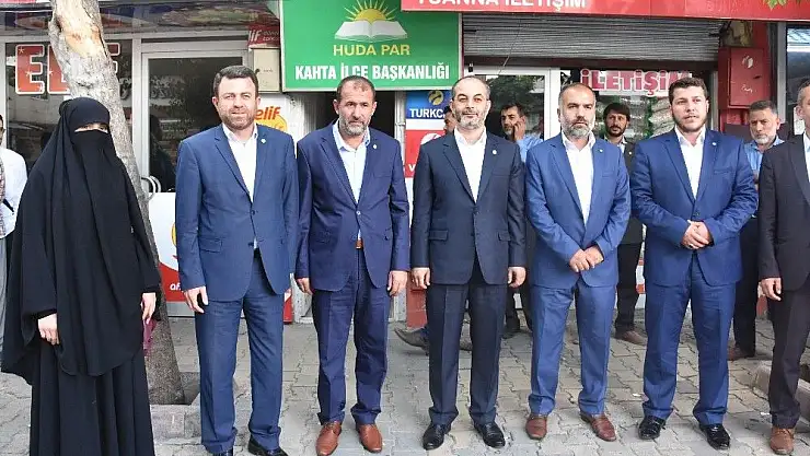 'Hüda-Par seçim startını Kahta´da verdi'