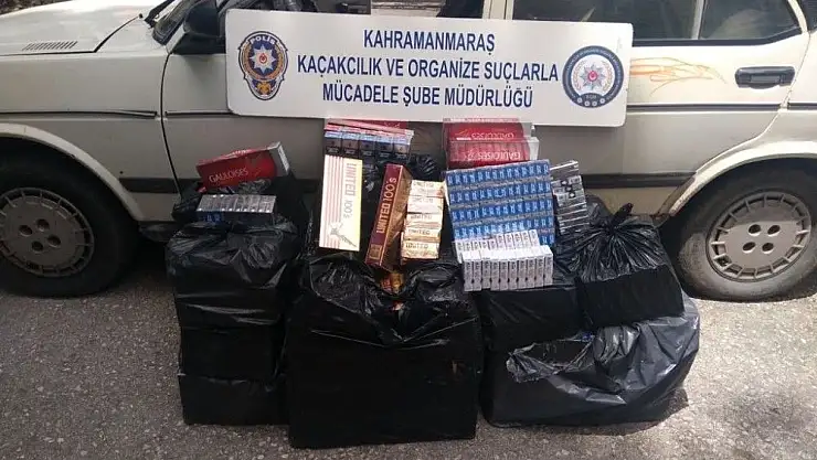 'Kahramanmaraş´ta kaçak sigara operasyonu'