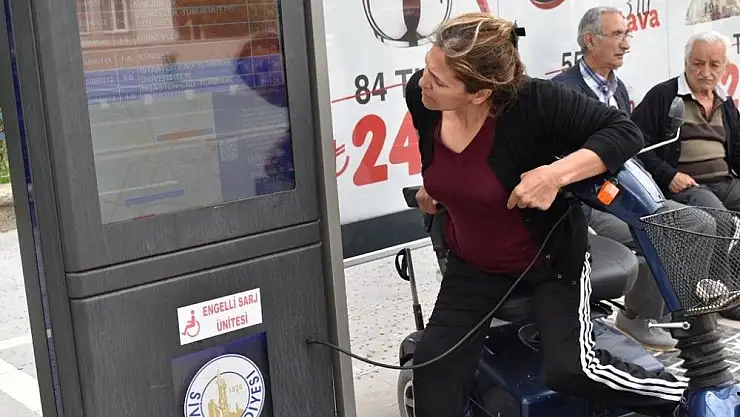 'Otobüs duraklarında karekod uygulaması'