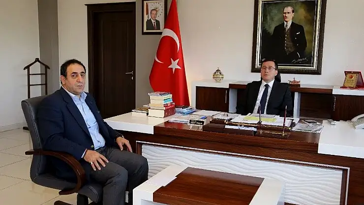 'TÜMSİAD başkanı Gümüş´ten Rektör Kızılay´a ziyaret'