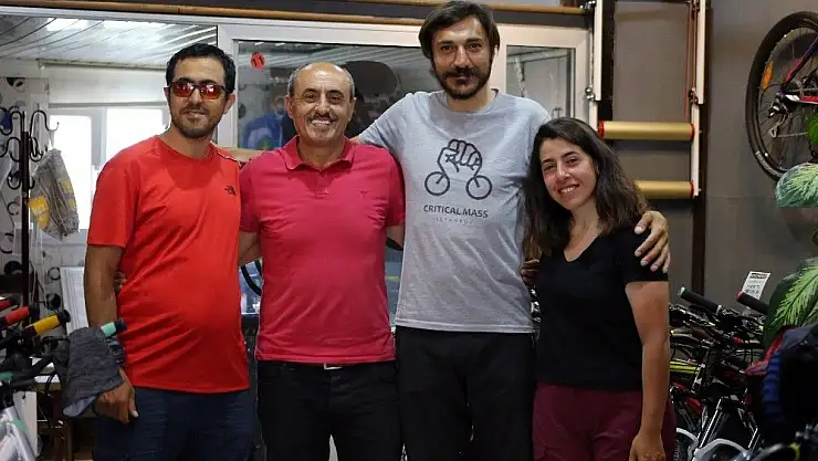 'Ardahan´dan başlayan pedal arkadaşlığı Malatya´ya ulaştı'