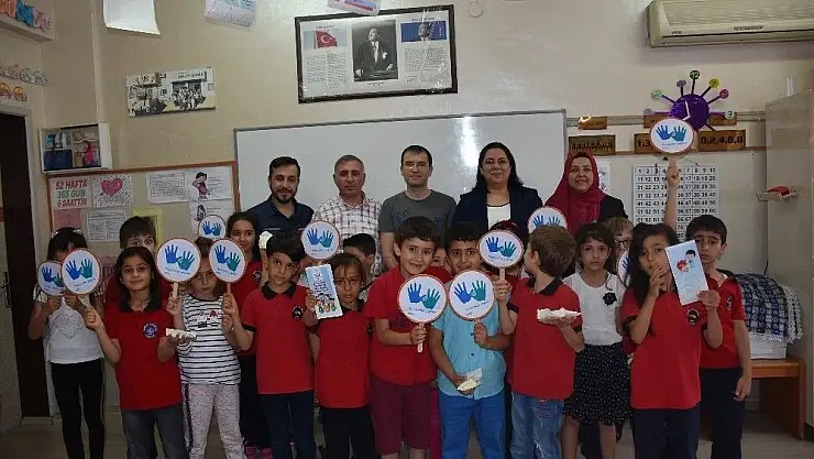'Kahta´da öğrencilere hijyen eğitimi'