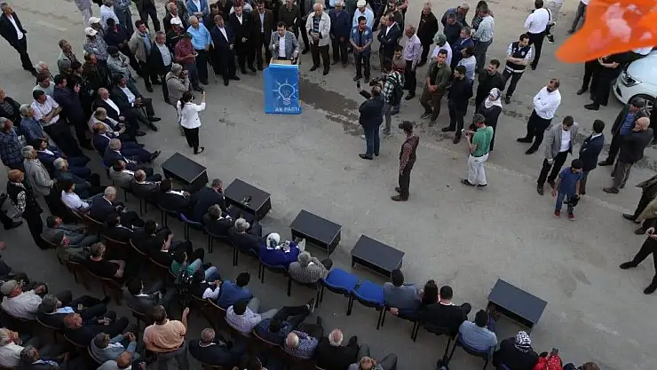 AK Parti heyeti Doğanşehir´deydi