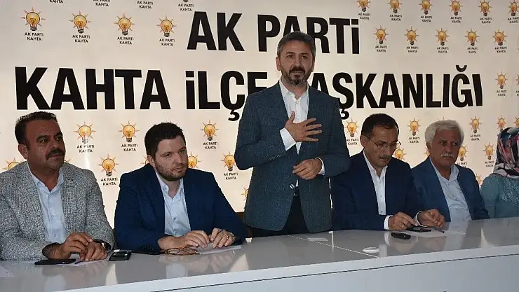'TBMM Başkan Vekili Aydın Kahta´da partililere hitap etti'