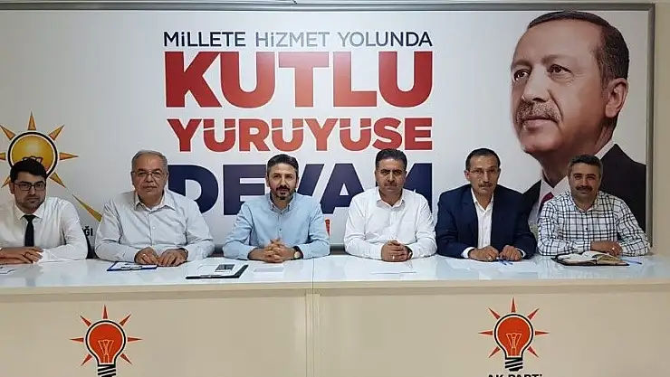 'AK Parti´de miting hazırlığı'