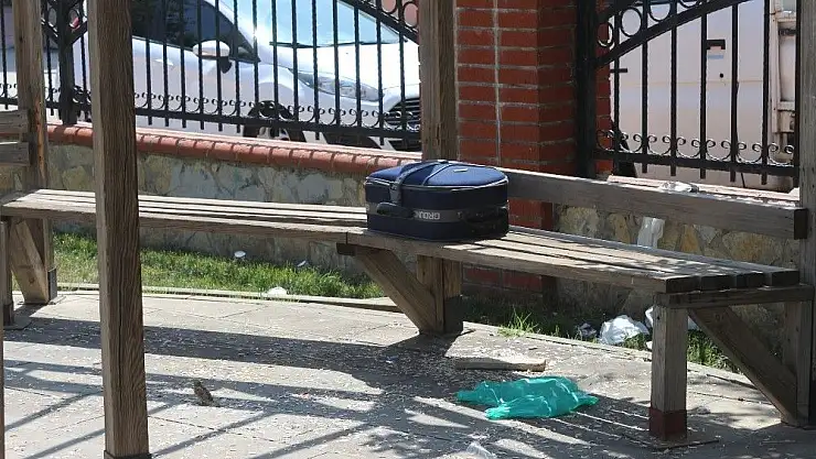 'Parkta şüpheli valiz paniği'