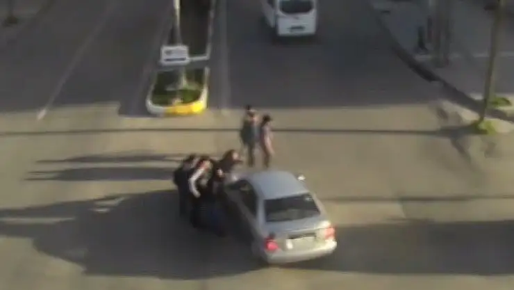 'Kaza anları kameraya yansıdı'