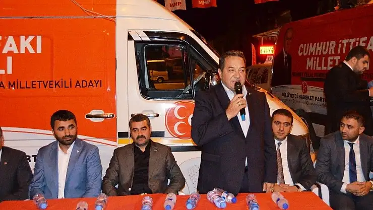 'MHP´li Fendoğlu´na yoğun ilgi'