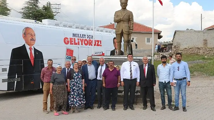 'CHP Sivas Milletvekili adayı Karasu Gemerek halkıyla kucaklaştı'