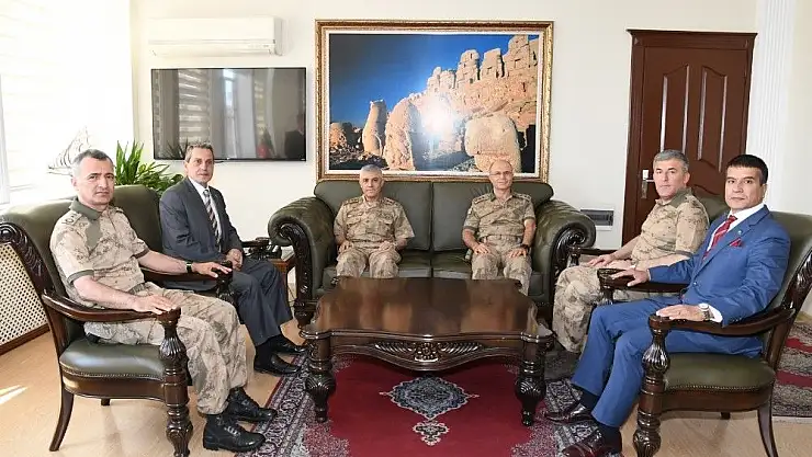 'Orgeneral Arif Çetin Vali Kalkancı´yla bir araya geldi'