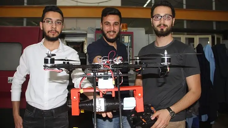 'Öğrencilerden roket atan ''İHA´'