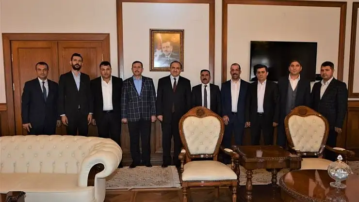 'ASRİAD´tan Vali Kaban´a ziyaret'