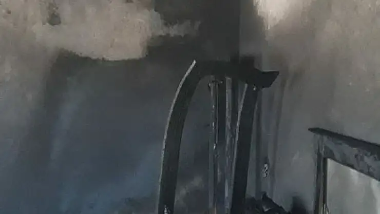 'Ev yangını paniğe neden oldu'