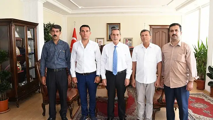 'Güvenlik Korucuları Derneğinden Vali Kalkancı´ya ziyaret'