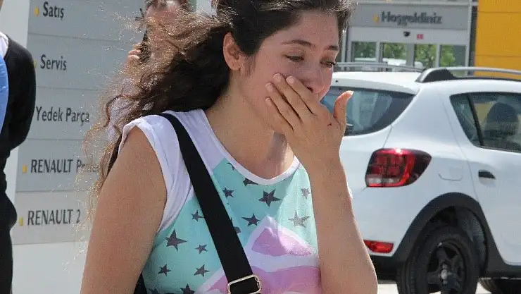 'Kaza sonrası gözyaşlarına boğuldu'